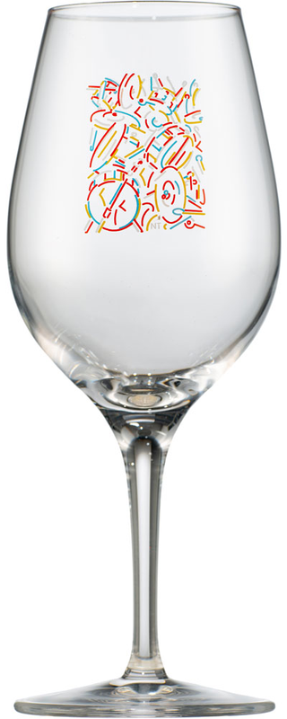 DRUM - Konservi Glas " Jazz " gestaltet von Niklaus Troxler
