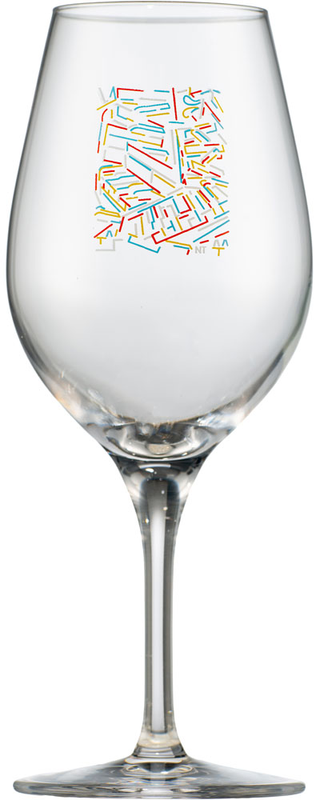 PIANO - Konservi Glas " Jazz " gestaltet von Niklaus Troxler
