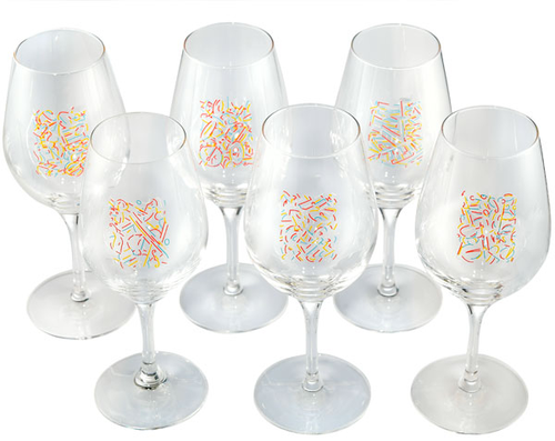 Konservi Gläser " Jazz" assortiert - gestaltet von Niklaus Troxler