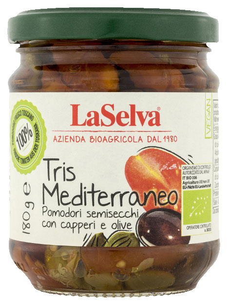 Tris Mediterraneo, Antipasti in Olivenöl