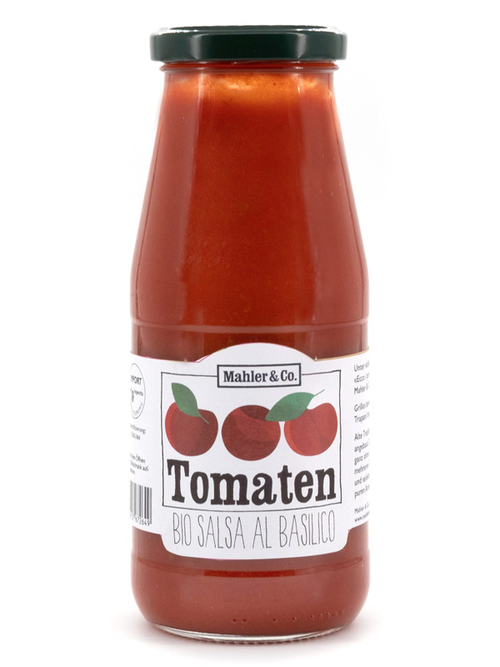 Tomaten Salsa Al Basilico, 410g