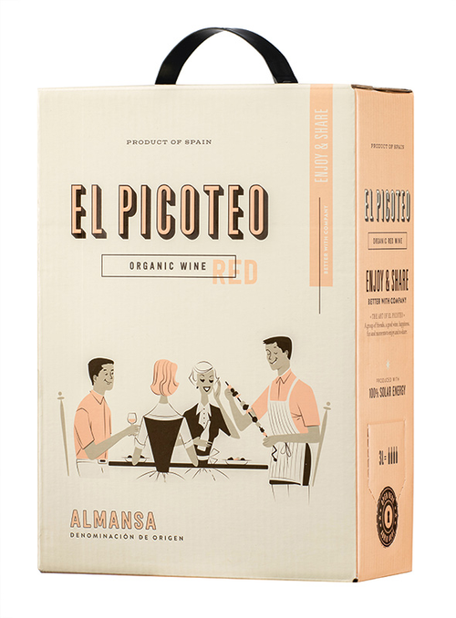 El Picoteo tinto, Bag in Box