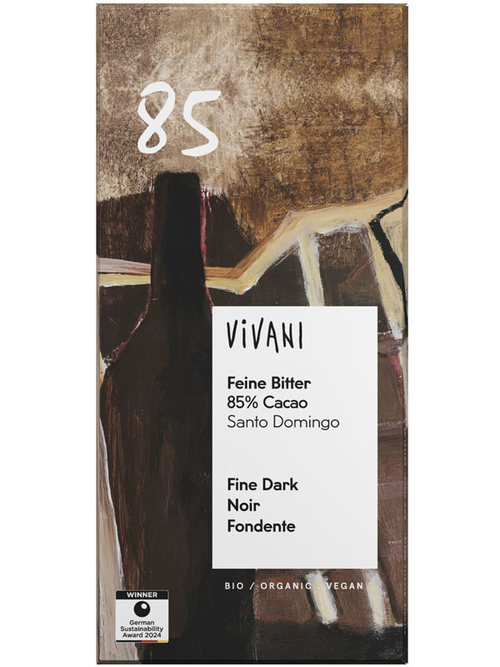 Vivani Schokolade Feine Bitter 85% Cacao