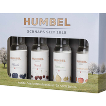 Humbel-Set: Kirsch, Gravensteiner, Pflümli, Williams 