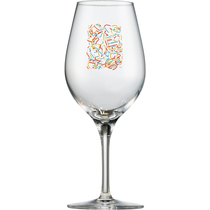 GUITAR - Konservi Glas " Jazz " gestaltet von Niklaus Troxler
