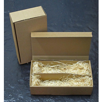 2er Geschenkskarton (inklusiv Holzwolle)